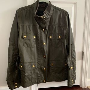 J. Crew Downtown Field Jacket Mossy Brown